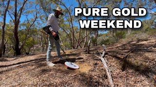 Hunting GOLD nuggets in the western golden triangle​@twobrothersprospectingaus @SavageProspecting