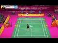 Birmingham 2022 Badminton PV Sindhu India vs Michelle Li Canada Finals