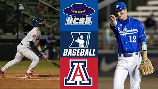 UC Santa Barbara vs #5 Arizona (Game 6) | Tucson Regional Final | 2021 College Baseball Highlights