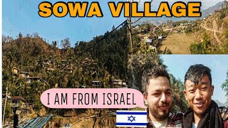 MEETING AN ISRAELI TOURIST WHILE GOING TO SOWA VILLAGE.#sowa village #mon #nagaland