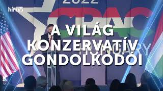 CPAC Hungary 2024 - rendkívüli műsorfolyam a HírTV-n