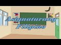 Asignaturang Filipino- lyric video with soundtrack