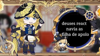 deuses react navia as filha de apolo part 1/2《shuumatsu)☆(genshin impact )☆(ganha  club)☆(tiktok).