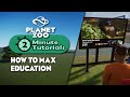 How to maximise education | 2 minute tutorials | Planet Zoo