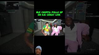Nle Choppa Comes Back On Kai Cenats Stream 😳 #kaicenatstream #nlechoppa