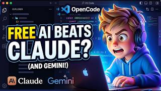 OpenCode Desktop: BEST AI Coding Agent Ever + FULLY FREE! BYE Gemini CLI & ClaudeCode! (Opensource)