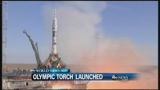 WEBCAST: The Olympic Torch Has Been Launched Into Space