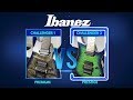 Expensive VS More expensive! Ibanez guitar premium vs prestige $1500 vs $1999 comparison