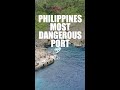 PHILIPPPINES MOST DANGEROUS PORT - ITBAYAT BATANES #Shorts