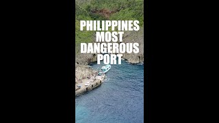 PHILIPPPINES MOST DANGEROUS PORT - ITBAYAT BATANES #Shorts