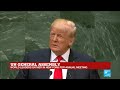 UN General Assembly: Watch Donald Trump's full address