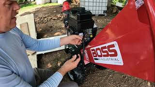 Assembling The Boss Industrial 4 Inch Chipper/Shredder