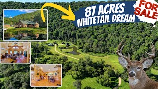 87 ACRE Secluded Whitetail Dream Property in Coon Valley Wisconsin | Trout Stream \u0026 Spring-Fed Pond