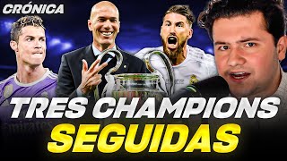 REAL MADRID (2016-2018) TRES CHAMPIONS SEGUIDAS // ZIDANE, RAMOS, RONALDO, BBC y más...