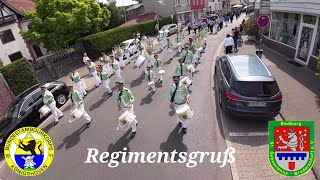 BTK Königshoven 1911 Schützenfest Bedburg 2023 Regimentsgruß