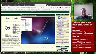 2018 - Intro & How to verify Ubuntu Budgie 18.04 LTS ISO - Budgie Desktop Environment - May 3