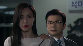 여자의 비밀 - 김윤서, 이영범이 어깨에 손 올리자 죽은 김서라 떠오르며 ’기겁’.20160902