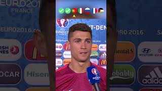 Ronaldo Speaking 7 Languages 🥶🥵