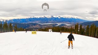 Skiing Keystone Ski Resort Colorado Top to Bottom