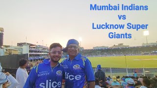 We went to see Mumbai Indians Match at brabourne stadium 16th april |  MI vs LSG | IPL Vlog