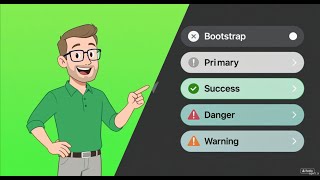 Bootstrap Buttons Explained | Styles, Sizes & States | Beginners