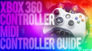 Xbox 360 Wireless Midi Controller - Ultimate Guide (FOR SYNTH WIZRADS ONLY)