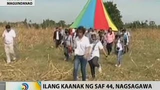 BT: Ilang kaanak ng SAF 44, nagsagawa ng ritwal sa Brgy. Tukanalipao