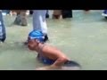 Watch as Diana Nyad reaches Florida's shore