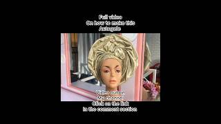 How to make autogele, full video out #autogele #gele #diy #viral #youtubemadeforyou #short #tutorial