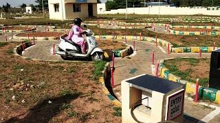 Two Wheeler Live Testing at Serpentine Testing Track Huskur Main Road RTO - Electronic City Phase 2