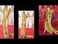 Oscars 2017 : Actress Blanca Blanco suffers wardrobe malfunction on the red carpet