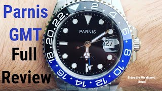 Parnis GMT Batman Full Review | Rolex Homage | Part 2