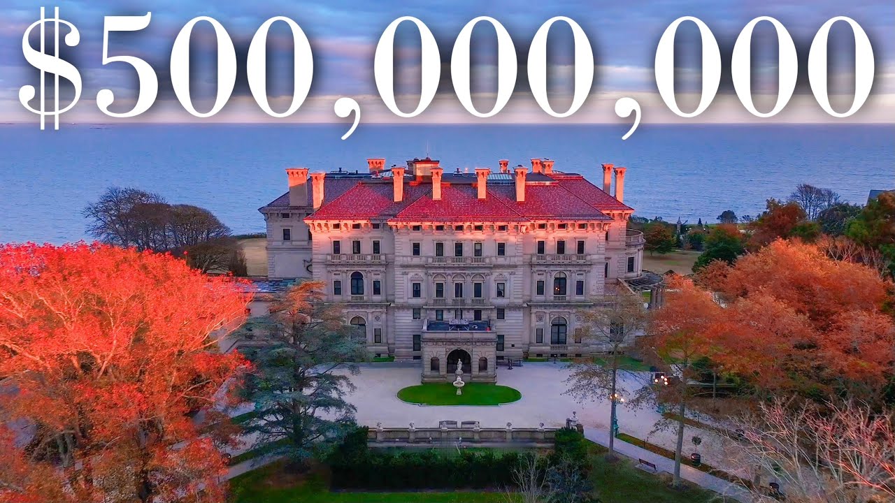 Touring The Most Expensive Gilded Age Mansion In America Youtube