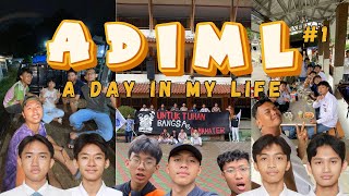 A DAY IN MY LIFE as anak kelas 12 - Persiapan UPRAK Senam -