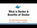 docker tutorial for beginner in English  |  Introduction to docker | Benefits of Docker | Why Docker