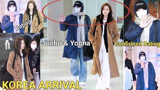 Lee Junho and Yoona Arrived Korea After Their Movie Shooting! Fans Confirmed Dating