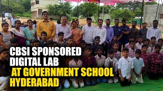 Chubb Business Services India sponsored digital Lab to ZPHS | Hyderabad | Ample Reach PR