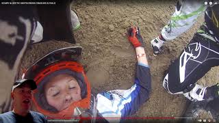 Reaction Video - SCARY & HECTIC MOTOCROSS CRASHES & FAILS (2016 Moto Madness)