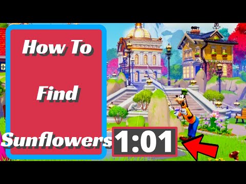 Disney Dreamlight Valley: How to Find Sunflowers