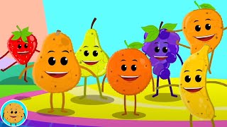 Ten Little Fruits + More Fruits Song and Nursery Rhymes for Kids