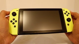 Nintendo Switch Neon Yellow Joy-Cons Unboxing