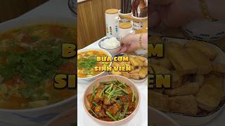BỮA CƠM SINH VIÊN 3 MÓN NGON LÀNH| Minn Cookie #comsinhvien #minncookie #shorts #vanmonngonbungvi