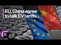 Autos Stocks Gain as China, EU Agree to Hold EV Tariff Talks