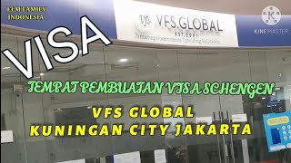 BEGINI KANTOR VFS GLOBAL VISA SCHENGEN KUNINGAN CITY MALL