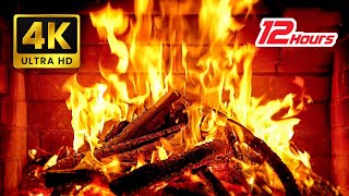 Dreamy Fireplace in 4K Ultra HD 🔥 Fireplace Ambience with Crackling Fire Sounds. Fireplace Burning