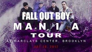 Oct 28, 2017 - Fall Out Boy MANIA Tour @Barclays Center, Brooklyn