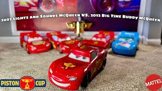 2007 Lights & Sounds McQueen VS 2013 Big Time Buddy McQueen: Cars 15th Anniversary Special
