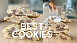 The BEST CHOCOLATE CHIP COOKIE recipe | Tanya Burr cookies VS NYC Levain Bakery cookies