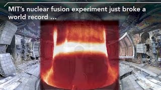 MIT Set a Nuclear Fusion World Record