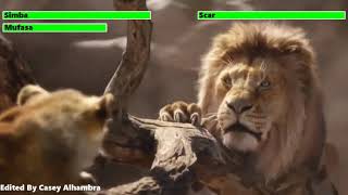 The Lion King (2019) Wildebeest Stampede with healthbars (Birthday Special)